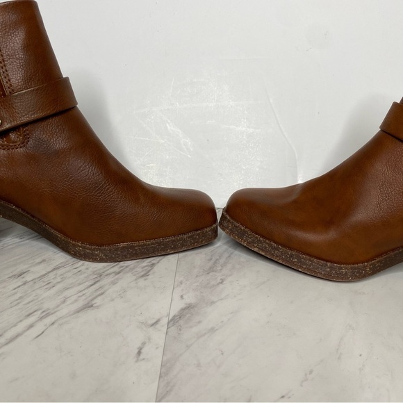 New! BOC Lowri Brown Faux Leather Stirrup Bootie 10M - Picture 6 of 14